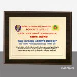 Bảng vàng vinh danh công tác