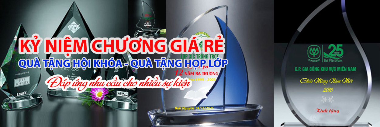 Kỷ niệm chương giá rẻ