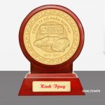 Kỷ niệm chương đồng tròn 16cm