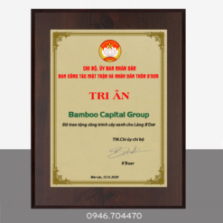 Bảng tri ân nhà tài trợ