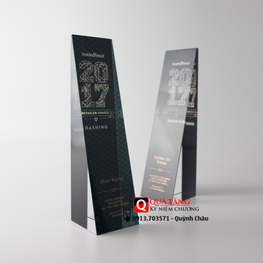 Cúp pha lê trao giải thưởng