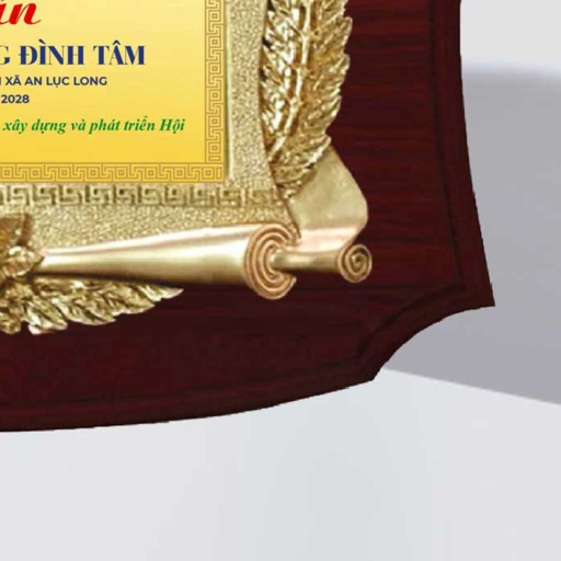 Alternative view of Kỷ niệm chương tri ân cá nhân đóng góp tích cực cho cơ quan địa phương
