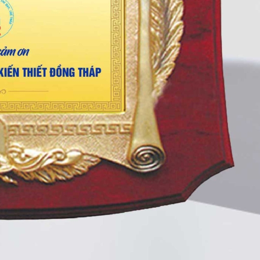 Alternative view of Kỷ niệm chương cảm ơn nhà tải trợ trong những hoạt động văn hóa thể thao