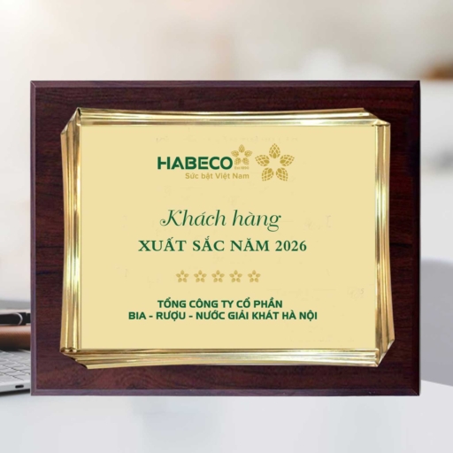 Bảng vinh danh khách hàng nhà phân phối xuất sắc năm