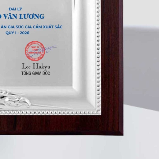 Alternative view of Bảng vinh danh đại lý khách hàng kinh doanh xuất sắc năm